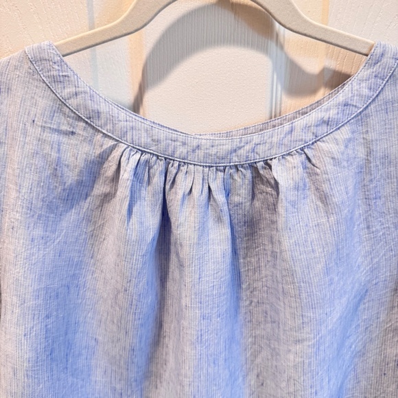 Woman's Button Up Back, Light Blue Top, Size 16, Boden - Picture 3 of 14